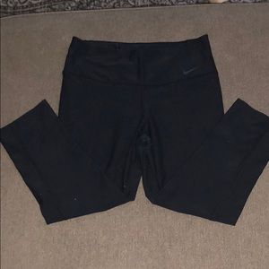 Nike Dri Fit Black Capri Workout pants